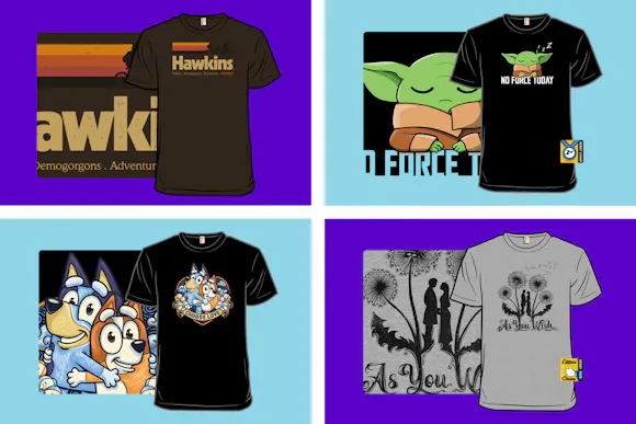 Get 2 Graphic Tees for $8 Each Shipped With Amazon Prime
