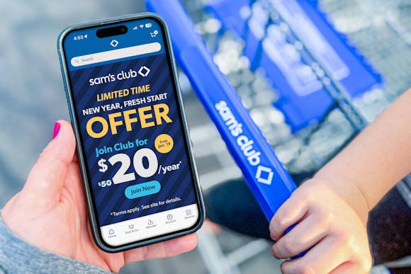 Limited Time Only: Get a 1-Year Basic Sam's Club Membership for Just $20