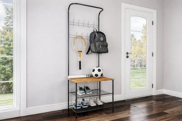 This Lowe's Hall Tree Deal Saves You Nearly $30 — Pay Just $53