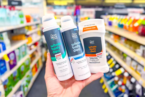 Save $5 on Dove Men+Care Whole Body Deodorant at CVS