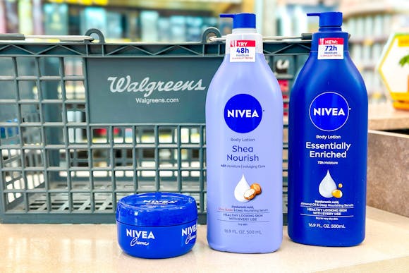 NIVEA Body Lotions, as Low as $4 Each at Walgreens (Up to 64% Savings)