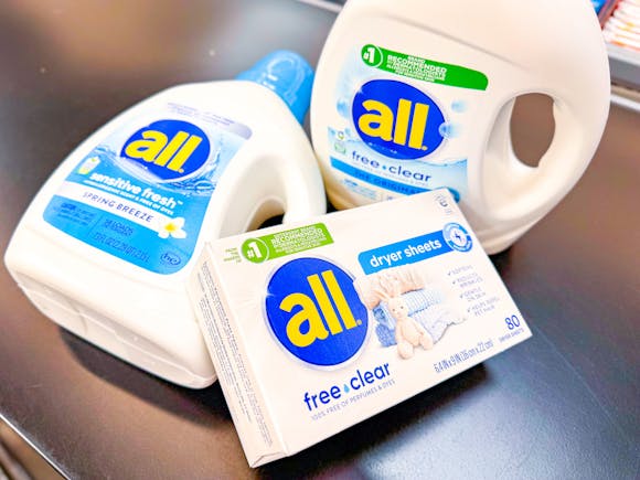 Save Up to $3 on all® Laundry Essentials at Walmart With Ibotta