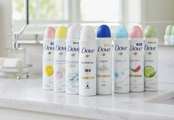 Dove Deodorant Spray 10-Pack, Just $26.99 Shipped With Amazon Prime