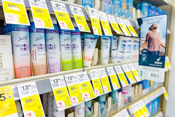 Two Free Secret Whole Body Deodorants at Walgreens