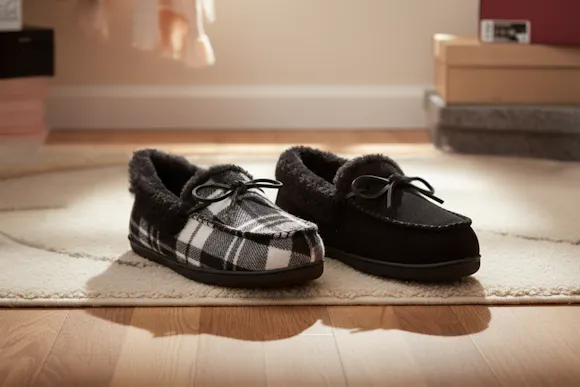 Sonoma Goods For Life Women's Moccasin Slippers for Only $8 at Kohl's