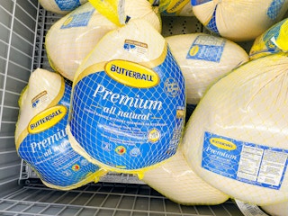 Turkeys at Aldi