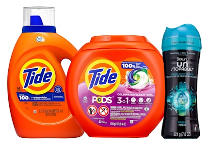 3 P&G Laundry Products
