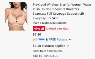 Amazon Women-s Wireless Bra 2026
