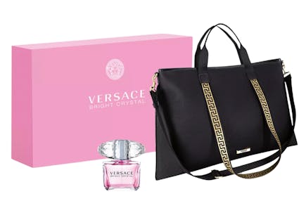 Versace Perfume and Tote Set