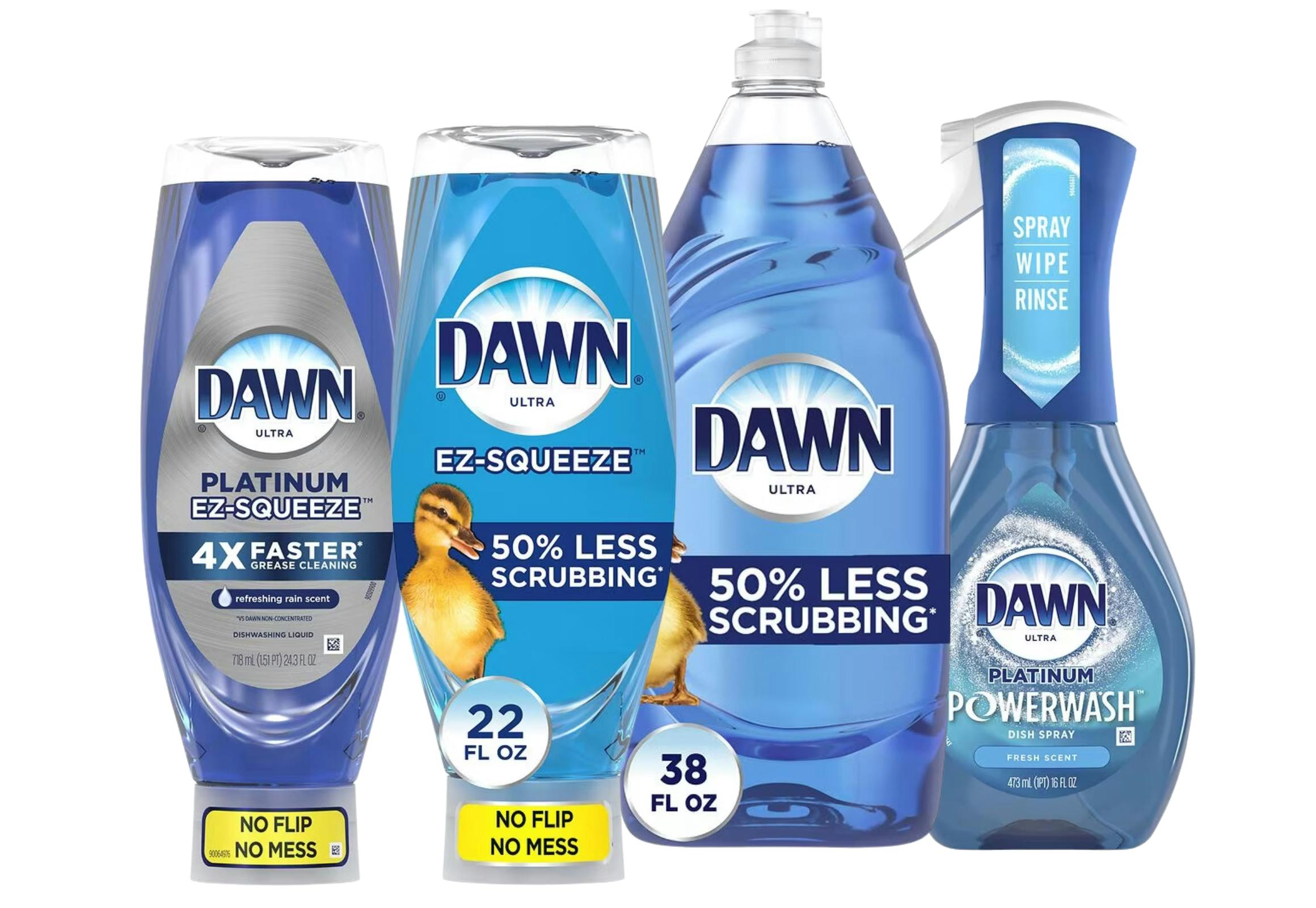 4 Dawn Products Without P&G Rebate
