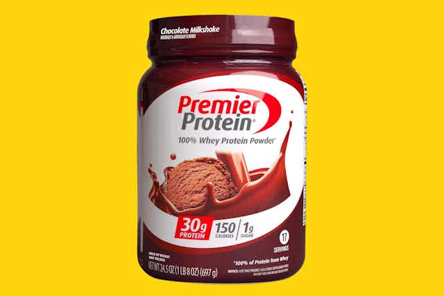 Premier Protein Powder, as Low as $16.37 Each on Amazon  card image