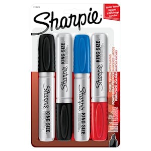 Sharpie King Size Marker 4-Pack