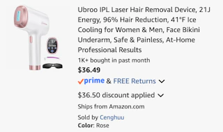 Amazon IPL Laser Hair Removal Device 2026