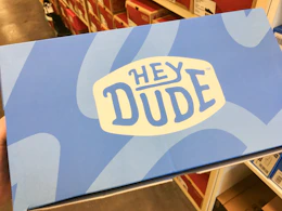 hey dude shoe box