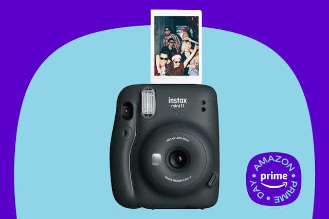 Fujifilm Prime Day Deal: Instax Mini 11 Instant Camera for Just $59 card image