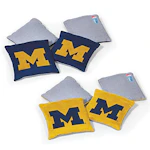 NCAA Michigan Wolverines Bean Bags 8-Pack
