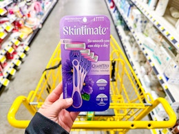 Skintimate Razors, Only $2 at Dollar General With App Coupon card image