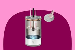 Electric Makeup Brush Cleaner, Just $9 on Amazon card image