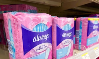 always thin liners on a shelf