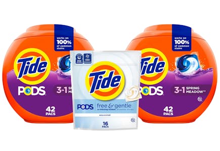 3 P&G Laundry Items (100 Loads)