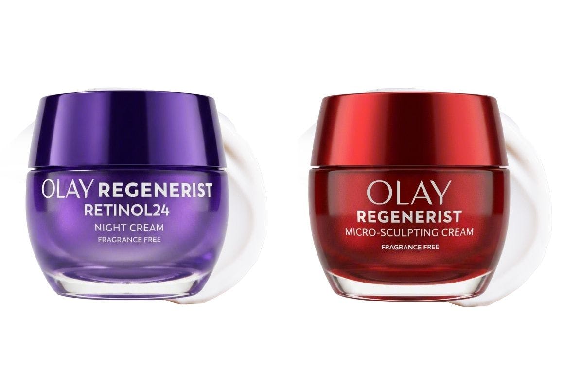 2 Olay Skincare Products