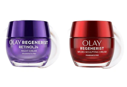 2 Olay Skincare Products