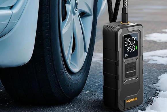 Portable Tire Inflator Air Compressor, Only $14.99 on Amazon (Reg. $50)