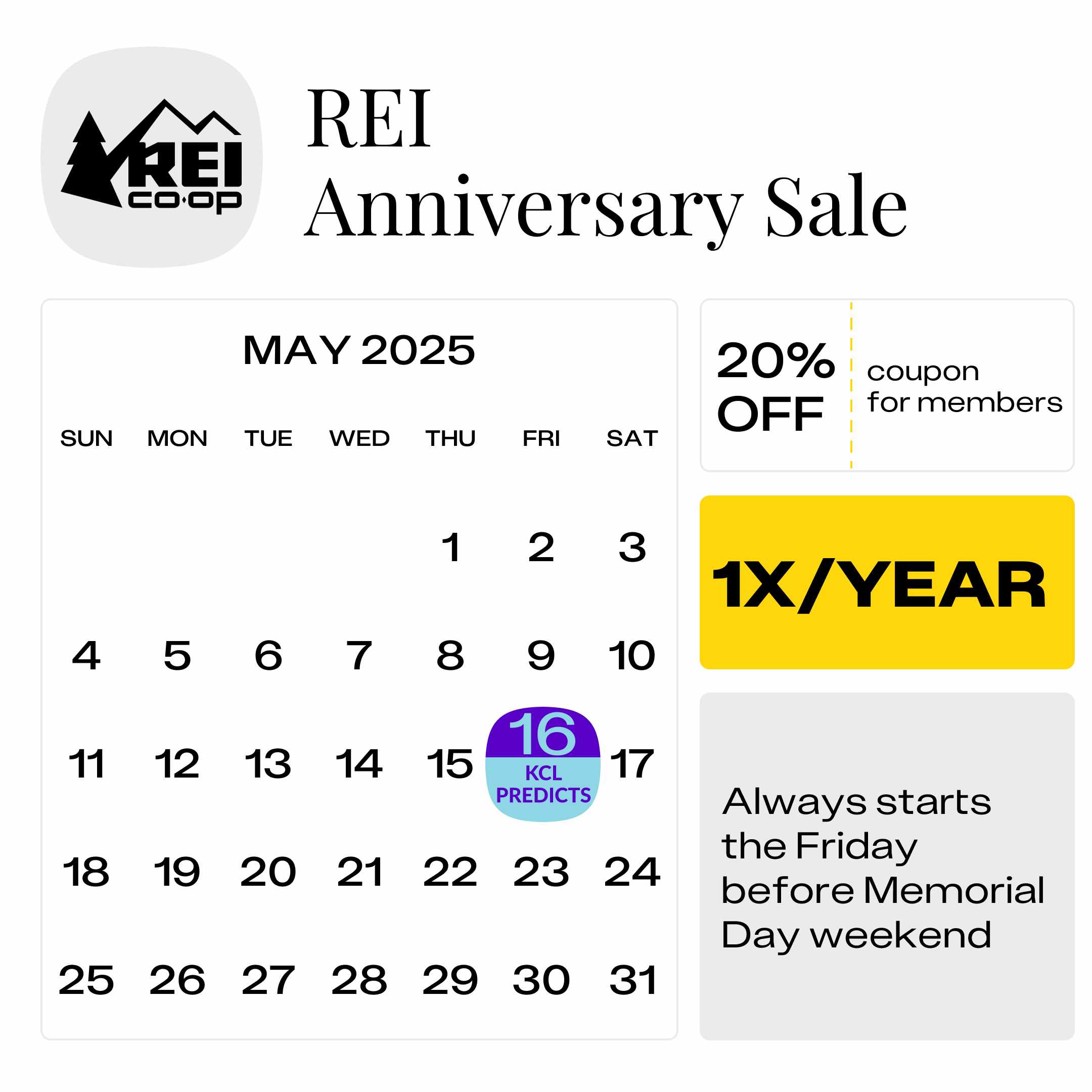 REI Anniversary Sale Happens Every May What To Know The Krazy Coupon rei-anniversary-sale-happens-every-may-what-to-know-the-krazy-coupon