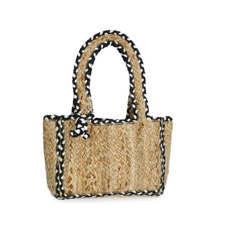 No Boundaries Women's Mini Jute Tote