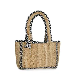 No Boundaries Women's Mini Jute Tote