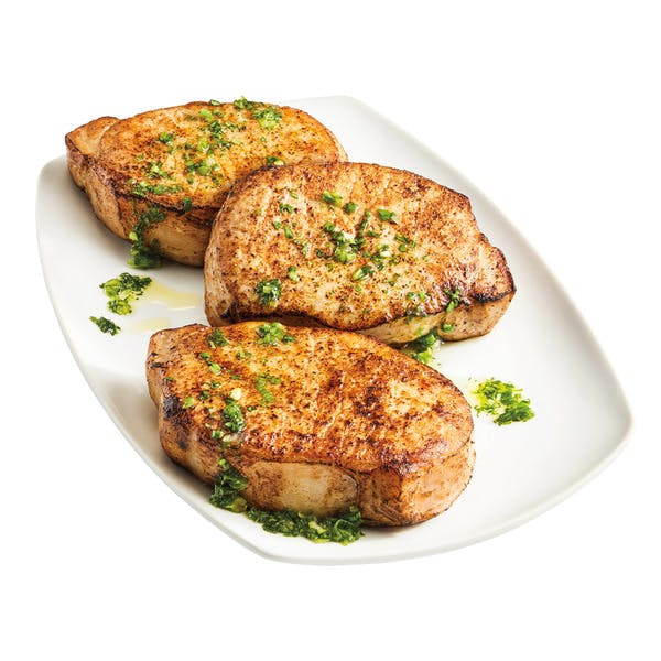 Thin Sliced Boneless Pork Chops, per lb