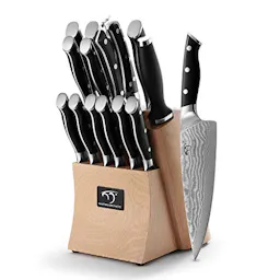 Damascus Knife Set