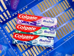 Score Colgate Max Toothpaste for Just $1.96 at Walmart (Reg. $4) card image