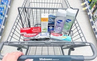 walgreens-shopping-haul-burts-bees-colgate-crest-toothpaste-dial-body-wash-may-2021-em