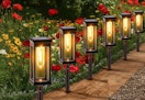 Solar Outdoor Pathway Light Set