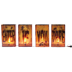 Enter If You Dare Halloween Decor