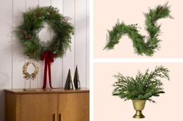 Target Studio McGee Christmas greenery