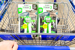 schick razors in cart