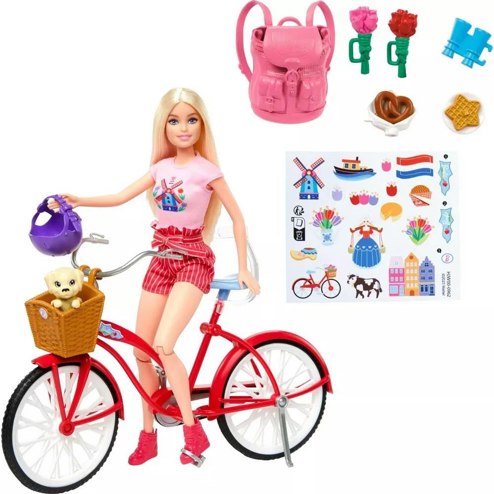 Barbie Pink Passport Holland Doll Set