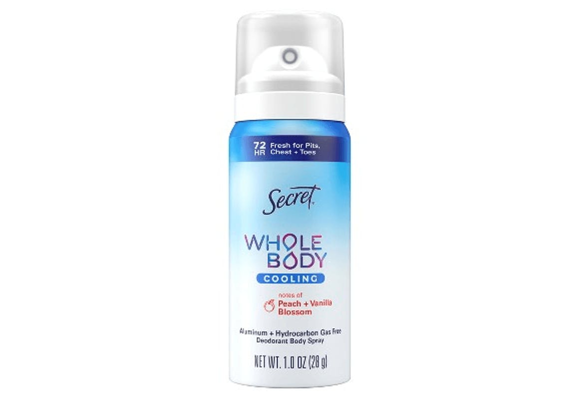 Secret Whole Body Deodorant Spray