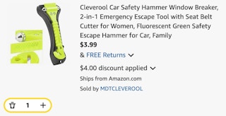 Car Safety Hammer Window Breaker