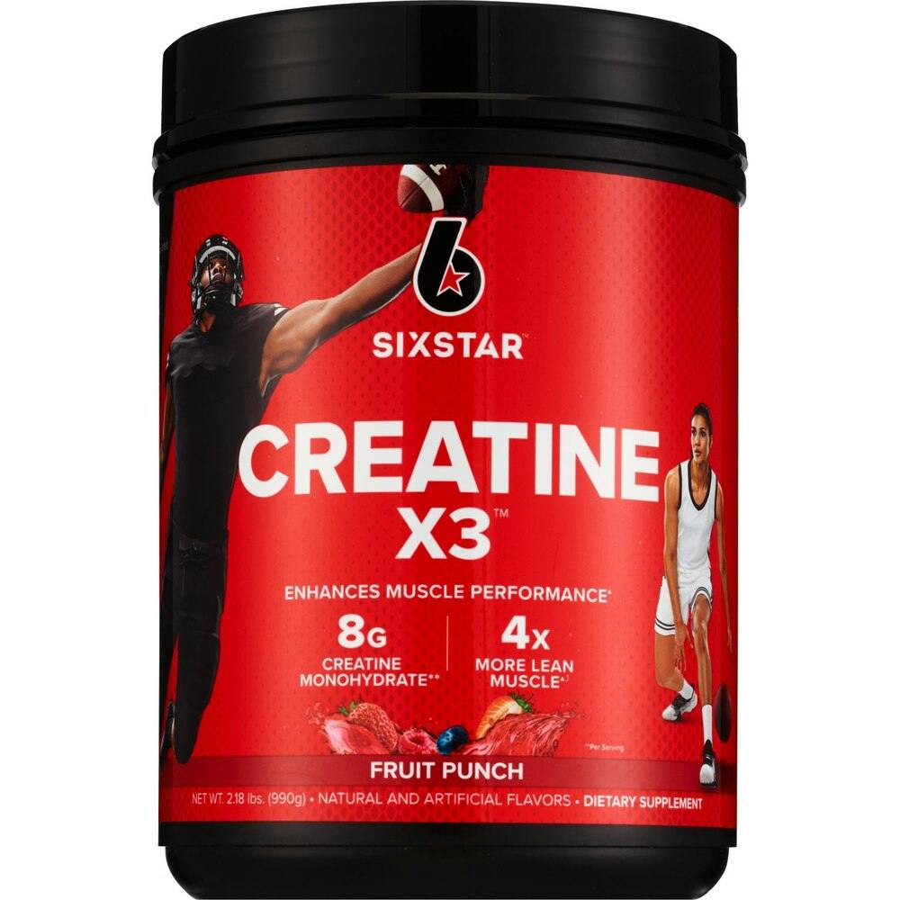 2 Six Star Creatine Jars