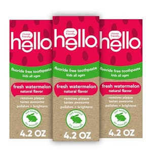 hello Kids Toothpaste 3-Pack