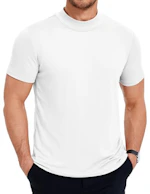COOFANDY Men's Mock Turtleneck Tee