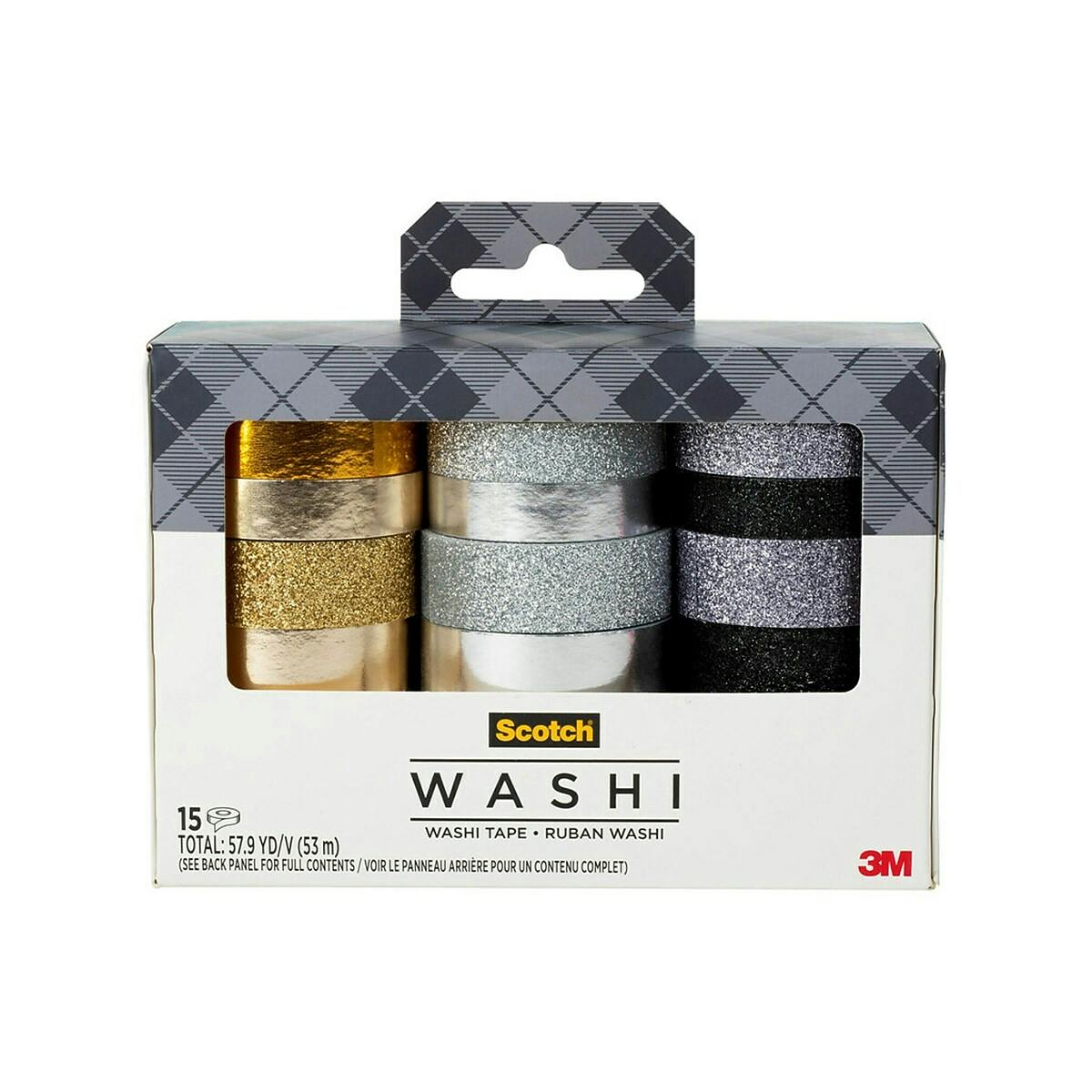 Scotch Washi Tape 15-Pack