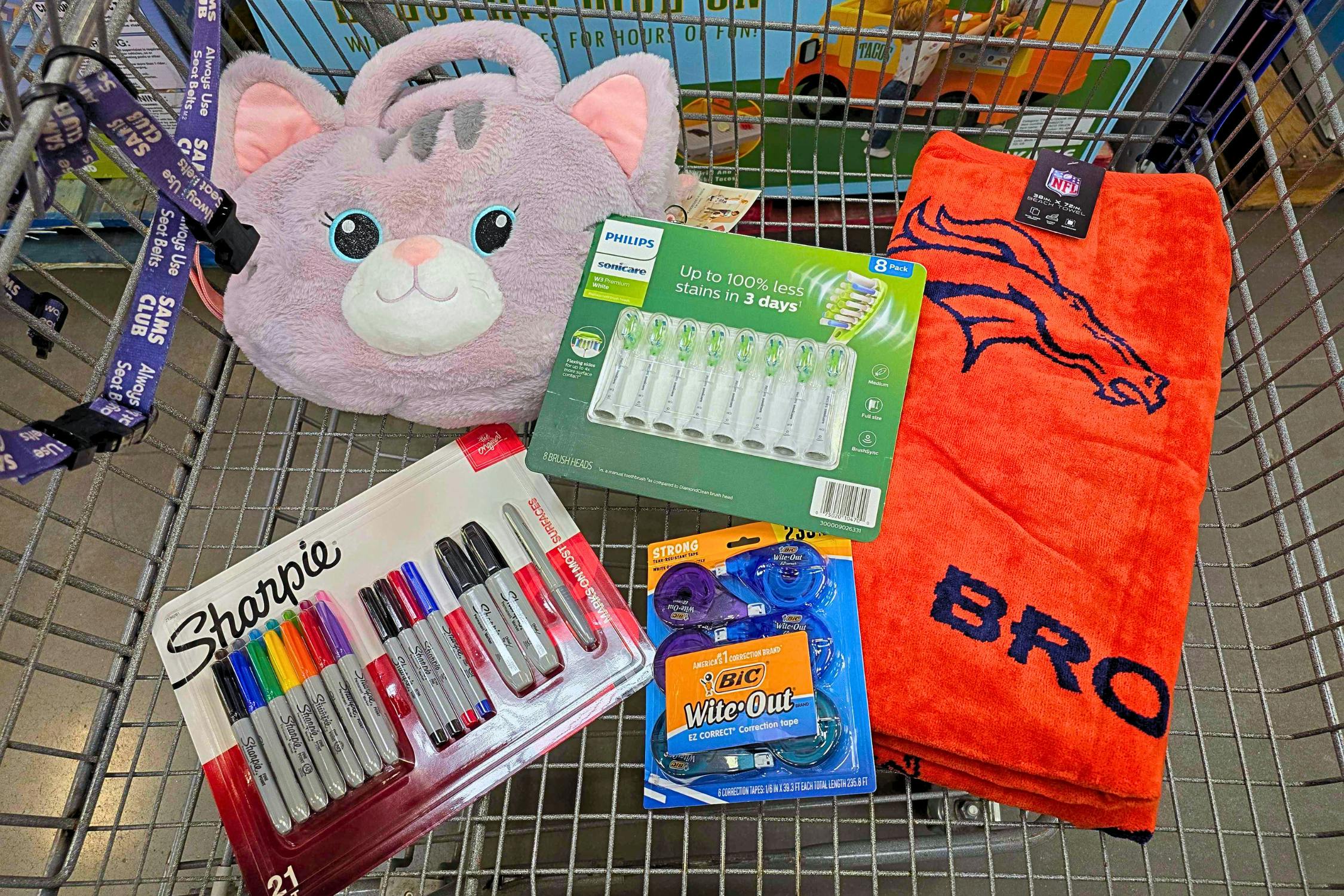 sams club clearance items in cart