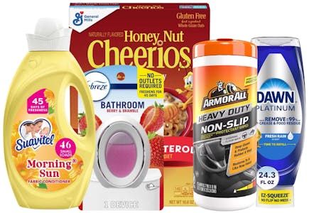4 Cereals + 4 Household Items
