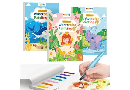 Watercolor Book 3-Pack