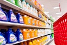 store laundry aisle with purex, arm & hammer and more