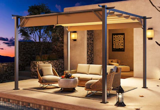 Wayfair JolyDale Outdoor Metal Pergola